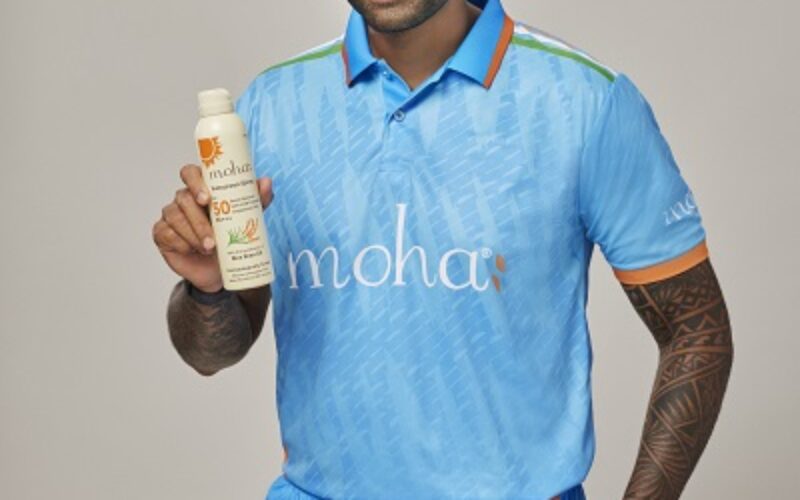 Indian Cricket Star Surya Kumar Yadav Named Brand Ambassador for moha:, a Leading Ayurvedic Wellness Brand