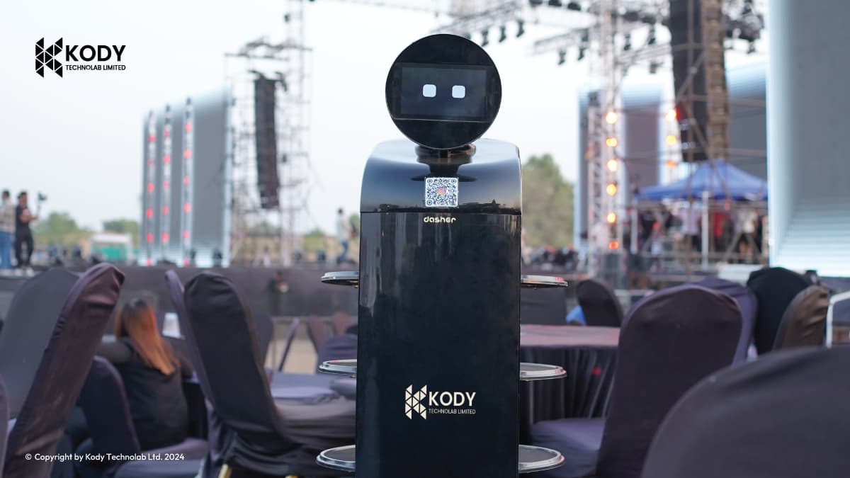 You are currently viewing A First in India: Kody Technolab’s Surveillance Robot “Athena” Safeguards 35,000 Attendees at Tuneland Music Festival