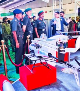 Read more about the article Biggen Technologies Unveils Chakra UAV Helicopters at Coimbatore Army Expo