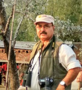 Bird watcher Arvind Mishra
