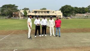 Read more about the article Kaimur Posts 220/7 Against Gaya on Day 1 of BCA Super League Match