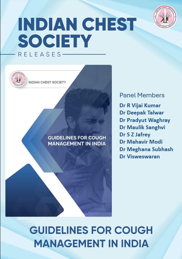 You are currently viewing The Indian Chest Society Unveils Special Booklet on Cough Management