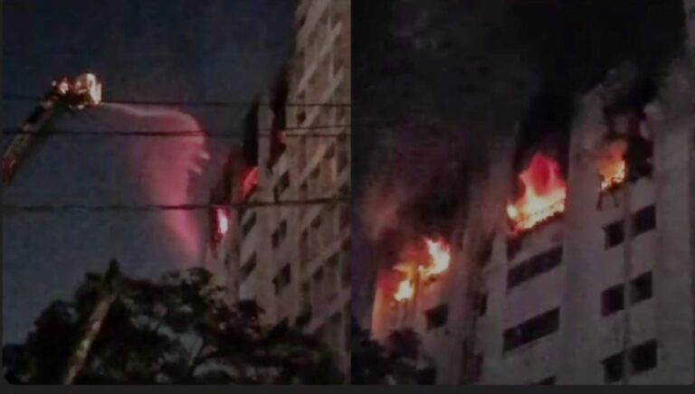 Major Fire Erupts at Surya Apartment in Patna: No Casualties Reported