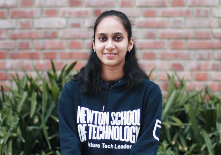 Mehak Jain, student of B.Tech in Computer Science & Artificial Intelligence at Newton School of Technology