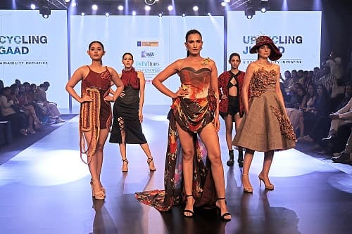 World University of Design Students Champion Sustainable Fashion at Delhi Times Fashion Week