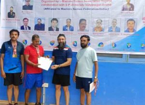 Read more about the article Patna’s Sanjeev Kumar Singh Strikes Gold in Masters Badminton Competition