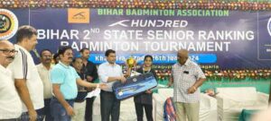 Read more about the article Saksham Vats, Akanksha capture crowns at Bihar 2nd State Senior Ranking Badminton Tournament