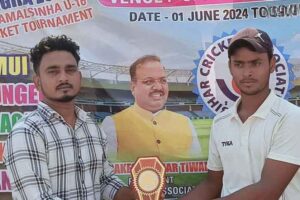 Read more about the article Young Gun Vinit Leads Banka to Dominate Bhagalpur in U-16 Cricket Clash!