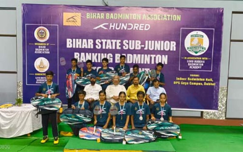 Md Ashadulla Dominates Bihar Sub Junior Badminton with Triple Crown Victory
