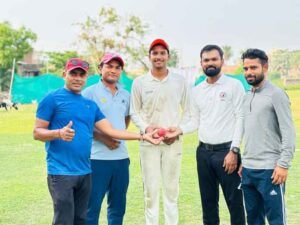 Read more about the article Aadarsh Raj and Aman Lal Shine for Gaya in Thrilling 37-Run Win Over Nalanda in U-16 Cricket Showdown