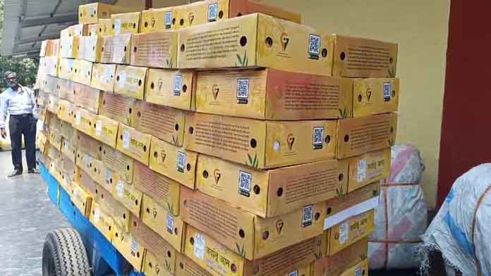 You are currently viewing Bhagalpur: Jardalu Mango Gift Packs Dispatched to Delhi for President and PM