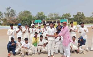 Read more about the article Kaimur Edge Past Bhojpur by 3 Wickets in U-16 Cricket Tournament