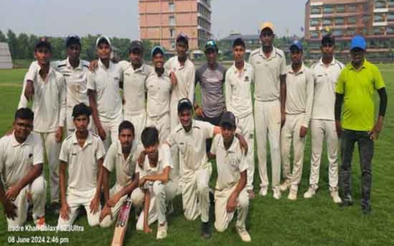 Katihar Clinch Victory Over Madhepura in Under-16 Cricket Tournament Clash