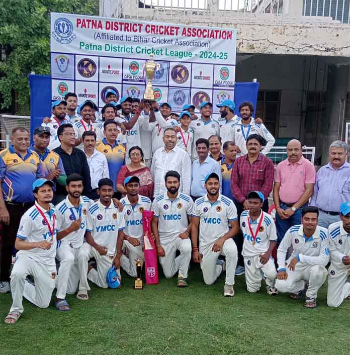 YMCC and RBNYAC Declared Joint Winners in Patna District Senior Division Cricket League Due to Rain