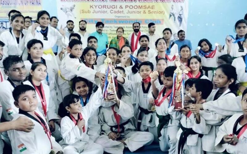 Patna Taekwondo Championship 2024: Stars Shine at Prize Distribution Gala