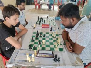 Read more about the article Ryan Mohammad Maintains Lead at Bihar State Senior Chess Championship with Perfect Score
