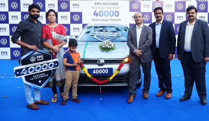 PPS Motors Achieves Historic Milestone; Becomes Country’s First Multi-state Dealer to Sell 40,000 Volkswagen Vehicles in India