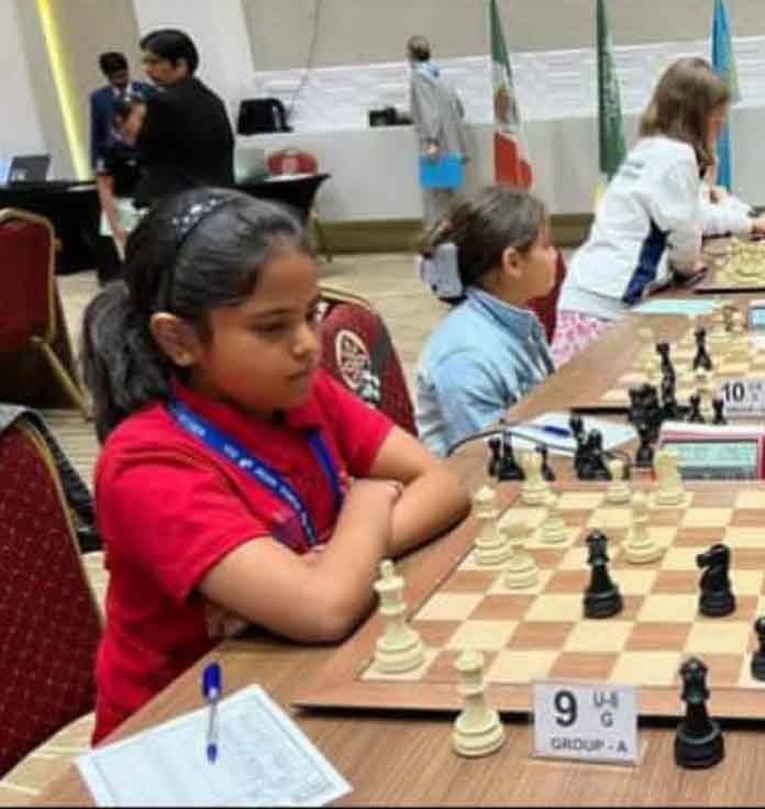Ankita Raj of Bihar Secures Ninth Place in World Cadet Chess Championship