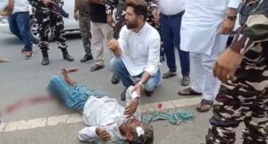 Read more about the article Union Minister’s Act of Kindness: Chirag Paswan Stops Convoy to Aid Injured Man