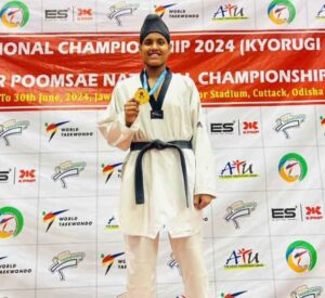 Read more about the article Bihar Taekwondo Team Shines at Junior National Championship, Wins 1 Gold and 4 Bronze Medals