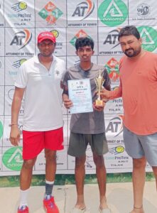 Read more about the article Satyam Prakash Clinches Boys Under-16 Title at All India Ranking Tennis Championship