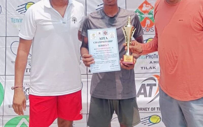 Satyam Prakash Clinches Boys Under-16 Title at All India Ranking Tennis Championship