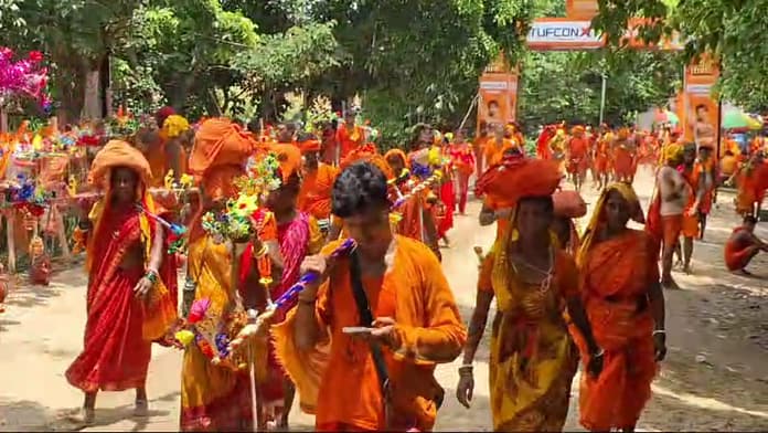 Record Pilgrim Turnout at Shrawani Mela Despite Deficient Rainfall: Over 27 Lakh Devotees Flock to Baidyanathdham Temple