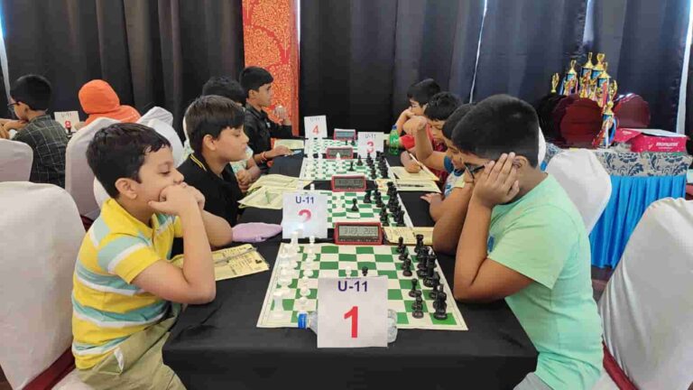 Devansh Keshari and Mohini Pandit Lead on Day Two of Bihar State Under-11 Chess Championship