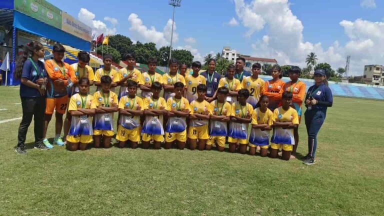 Bihar Dominate with a 10-0 Victory in Sub Junior National Girls Football Tournament Opener