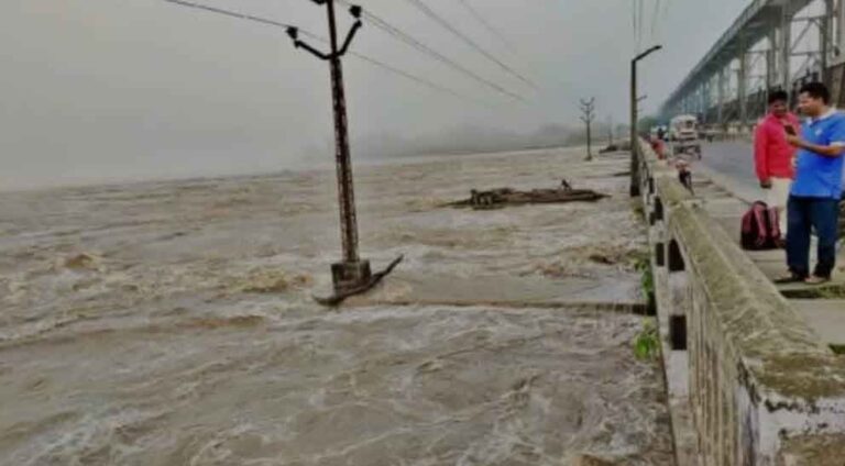 Ganga River in Spate: Water Levels Exceed Danger Marks in Patna and Surrounding Areas