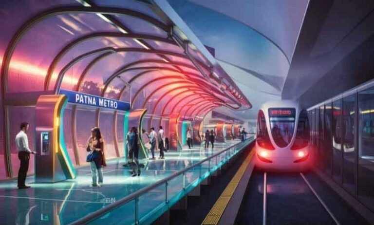 Patna Metro Operations Set to Begin in 2025: Elevated Route from Bairia to Malahi Pakadi Nears Completion