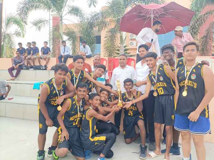 St. Michael High School and Litera Valley School Claim Basketball Titles in Patna District School Sports Meet 