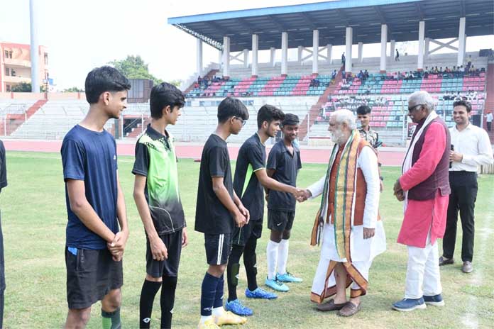 Khellozz-2024 Inter School Sports Meet Begins with Spectacular Opening Ceremony at Pataliputra Sports Complex