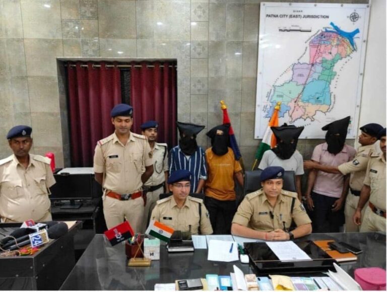 Patna Police Bust Major House Theft Gang, Arrest Five Members