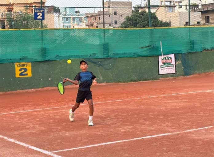 All India Under-12 Tennis Championship Kicks Off at Naseeb Sports Academy