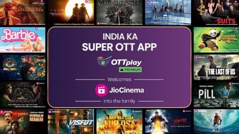 India Ka Super OTT App, OTTplay Premium Partners with JioCinema