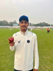 Gaurav Singh: Four wickets