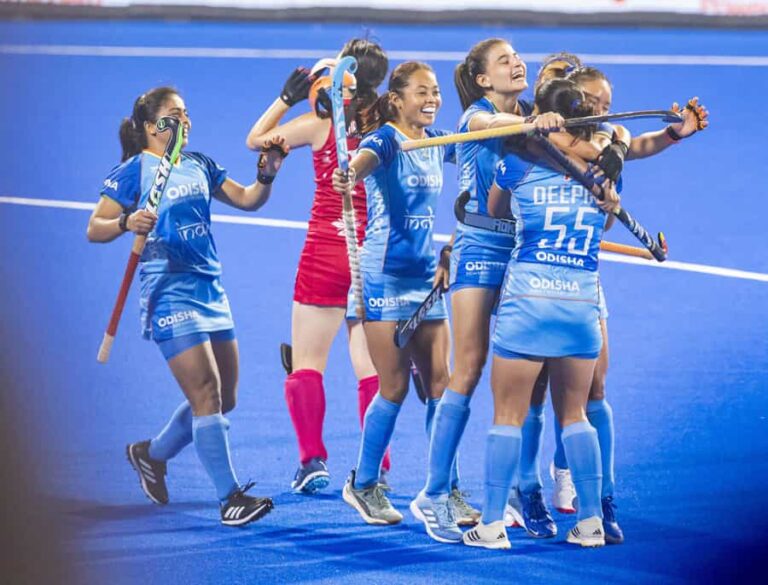 India drub Japan 3-0 to Reach Semis in Bihar Women’s Asian Champions Trophy Rajgir 2024