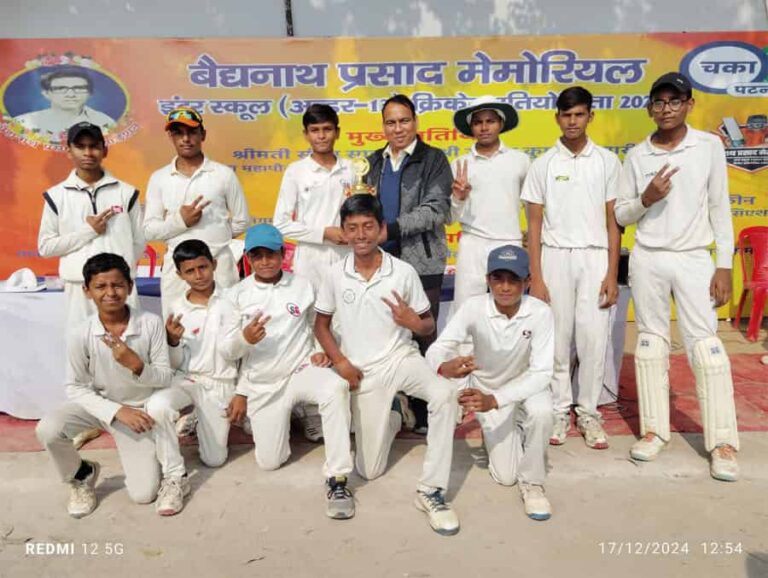 Thrilling Wins for Triumphant Cricket Academy and Basawan Park in Baidyanath Prasad Memorial Under-13 Tournament