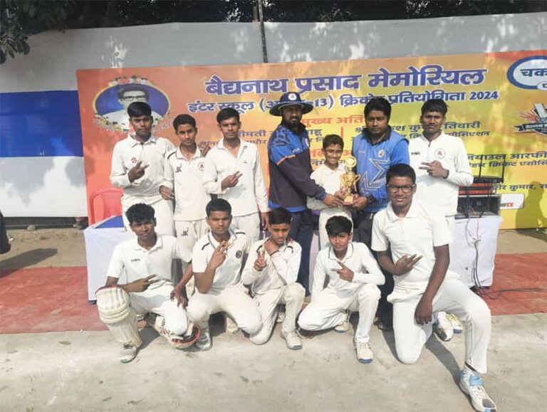 SPS CCC and School of Cricket Shine in Baidyanath Prasad Memorial U-13 Tournament