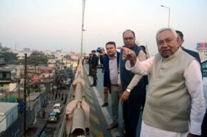 Nitish Kumar Inspects Underground Subway and Multi-Level Hub Near Patna Junction Under Smart City Project