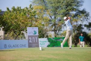 Yuvraj Sandhu Leads Gujarat Open 2025 After Round 3, Eyes Back-to-Back Wins