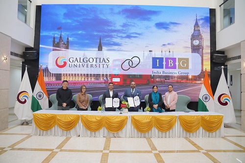 Galgotias University and India Business Group formalise a partnership to enhance UK India collaboration in education research and innovation