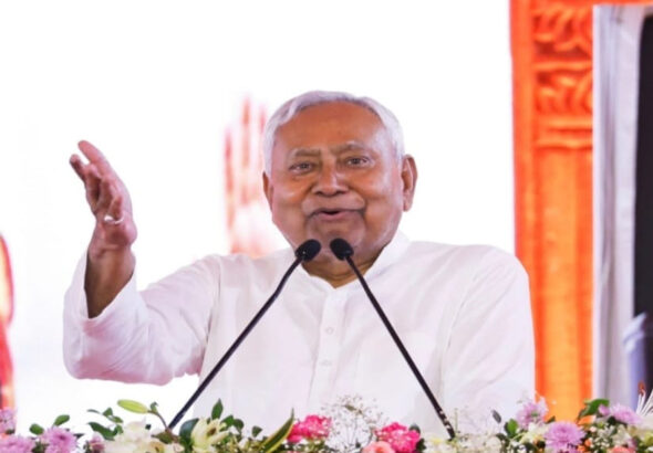 Bihar Chief Minister Nitish Kumar