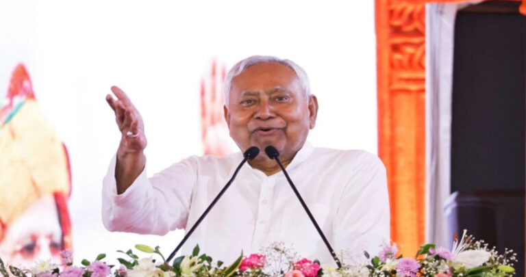Bihar Chief Minister Nitish Kumar