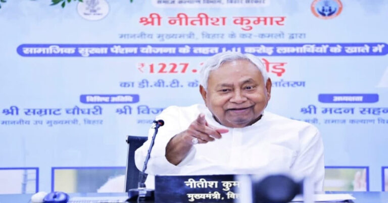 Bihar Chief Minister Nitish Kumar