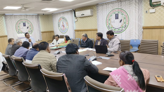 A meeting on Makhana cultivation was held in BAU.