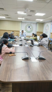 A meeting on Makhana cultivation was held in BAU. 