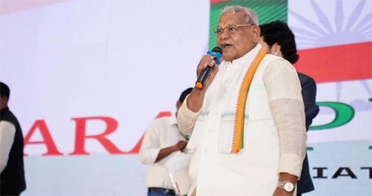 Union Minister Jitan Ram Manjhi