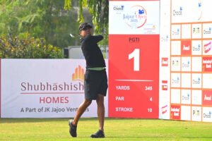 Kushal Singh’s terrific 63 helps him surge ahead on day two at Jaipur Open